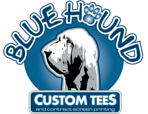 BlueHound Custom Tees Logo