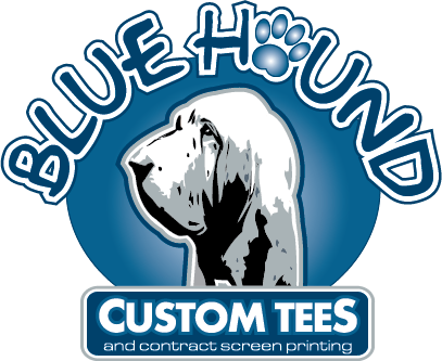 blue hound custom tees